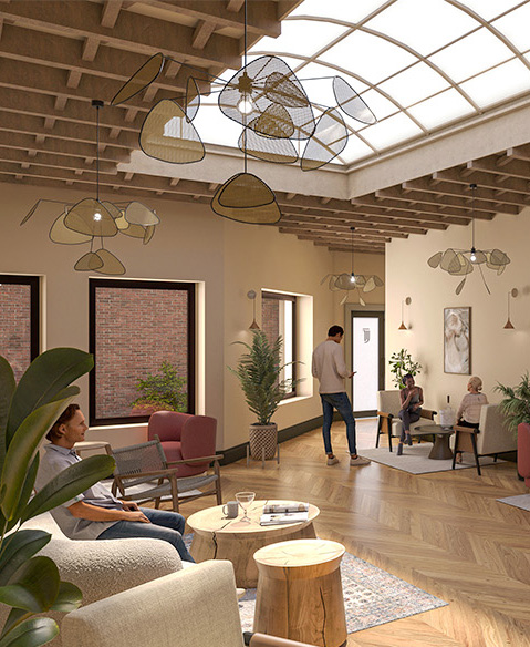 Interior Design and CGI project at The James