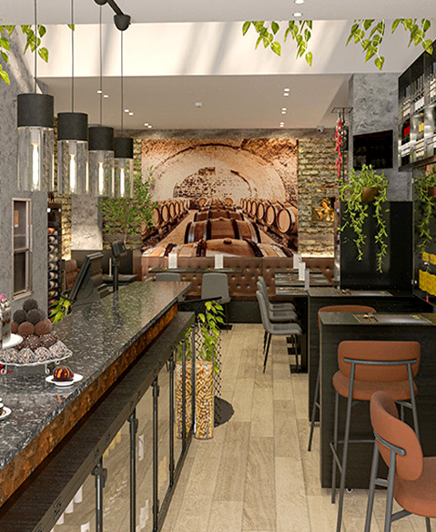 Wine Bar project in North London